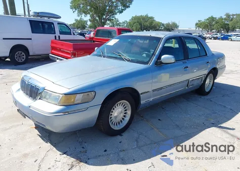 1998 Mercury Grand Marquis z USA, uszkodzony, nr VIN 2MEFM75WXWX602515